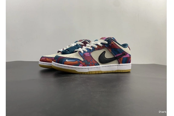 Dunk (2021) Low Nike SB Pro DH7695-600 Parra Art Abstract 0225